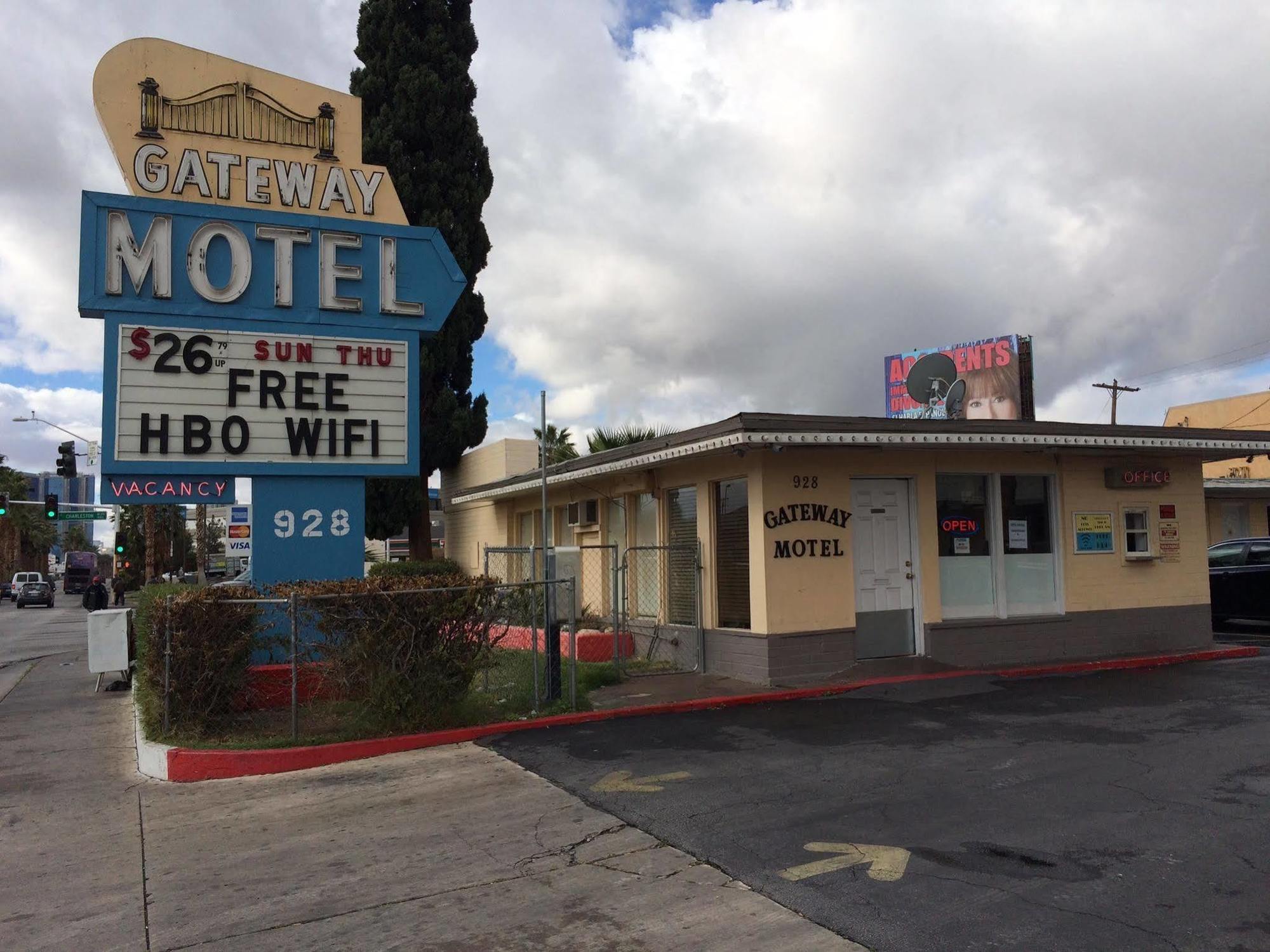 Oyo Gateway Motel Las Vegas North Strip/Fremont St. Area מראה חיצוני תמונה